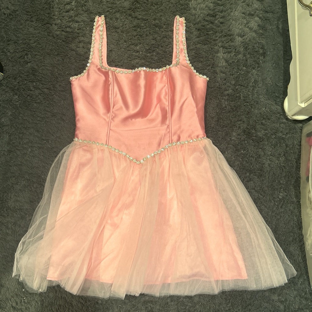 Pink Princess corset ballerina Dress
